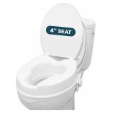 New $112 PEPE Mobility Raised Toilet Seat 4...