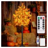 OPENED $79 180cm LED Fall Tree with Lights, LED...