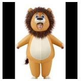 SEALED $34 (7-9YR) Kids Inflatable Lion Costume