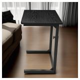 NEW $100 Height Adjustable Sofa Side C Shape Table