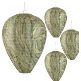 SEALED 4PK Paper Wasp Nest Decoys