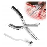 NEW lasuroa Rib Membrane Remover, Stainless