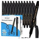 SEALED 40PK Quick-Dry Permanent Markers