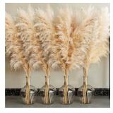 $70 40' inch 20 Stems Natural Pampas