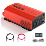 NEW $195 2000W Pure Sine Wave Power Inverter 12V
