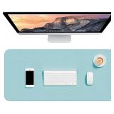 New Hsurbtra Desk Pad, 30' x 14' PU Leather...