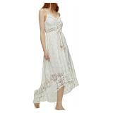 New Summer Dress Maxi Women's Boho Spaghetti...