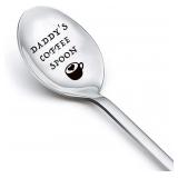 New Daddy's Coffee Spoons Dad Gifts for Men...