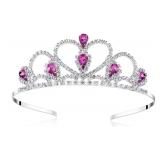 Lovelyshop Girls Purple Gems Rhinestone