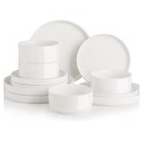 New $58 Sweejar Porcelain Dinnerware Sets for...