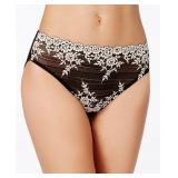 NEW $42 (5S) Women's Hi Cut Embroidered Briefs