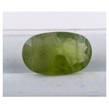 $4,695 App 9.39ct Cert. Himalayan Peridot gemstone