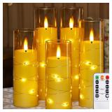 New $55 NEW Red Flameless Flickering 2.2' x5'...