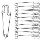 New 10pcs Large Safety Pins, Heavy Duty Blanket...