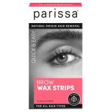 NEW 32PK Natural Eyebrow Wax Strips