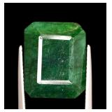 $28,875 App 19.25 ct Cert. Emerald gemstone