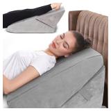 NEW $81 7-IN-1 Adjustable Wedge Pillow-Sleep Apnea