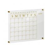 $68 (17.5') Acrylic Large Square Wall Calendar