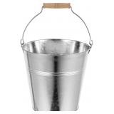 NEW $48 8' Farmhouse Galvanized Flower Bucket