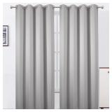 NEW $96 2PK Blackout Curtains Thermal 52'x108'