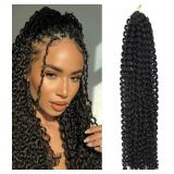 New 24 Inch Passion Twist Hair 1 Pack Water...