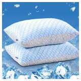 NEW $70 (Double) 2 Cooling Foam Pillows