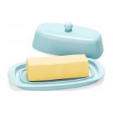 NEW $51 8' Ceramic Butter Dish w/Lid