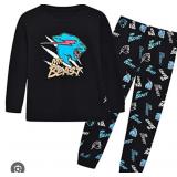 NEW $48 (8) Boy's Mr. Beast Kid's Pajamas