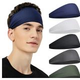 New SEALED Pilamor Sports Headbands for Men (5...