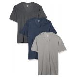 New $33 Nautica Mens 3-Pack Cotton V-Neck...