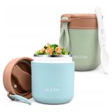 SEALED 2PK 450ML Leakproof Food Containers