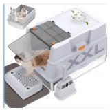 NEW $129 (28') Stainless Steel Cat Litter Box