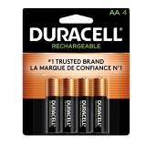 NEW Duracell Rechargeable AA Batteries