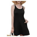 NEW $37 (M) Women's Summer Dress w/Pockets