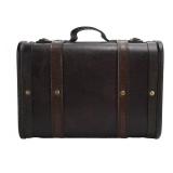 Decorative Suitcase, Vintage Style Wood