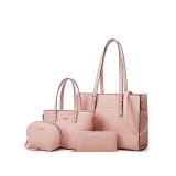 SEALED $100 4pc Women Leather Handbags Tote Bag