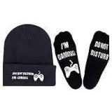 NEW Do Not Disturb I'm Gaming Socks & Hat