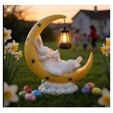Solar Powered Rabbit Garden Light