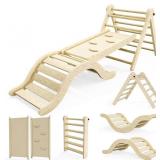 New $179 bbgroundgrm Beech Triangle Set Climber...