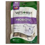 Vets Best 30 Tabs Pro Biotic Soft Chews