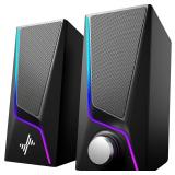 NEW $50 PC Speakers with 6 Colorful LED Modes