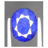 $6,900App 5.75 ct Cert. DeepBlue Sapphire gemstone