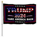 SEALED TRUMP 'MAGA' 2024 Flag 3FTx5FT