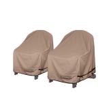 $63 (31'x36') 2pack Patio Adirondack Chair Cover