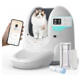 SEALED $319 Smart Self-Cleaning Cat Litter Box