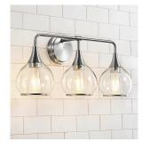 $126 Brushed Nickel Bathroom Vanity Light 3