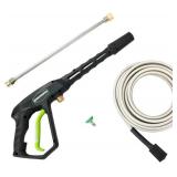 NEW $70 Greenworks Pressure Washer Metal Gun Kit