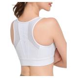 NEW $60 (XL) Zip Front Sports Bar for Women