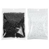 New Fuse Beads 1000 Black and 1000 White Melty...