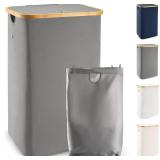 NEW $40 (100L) Laundry Basket with Lid